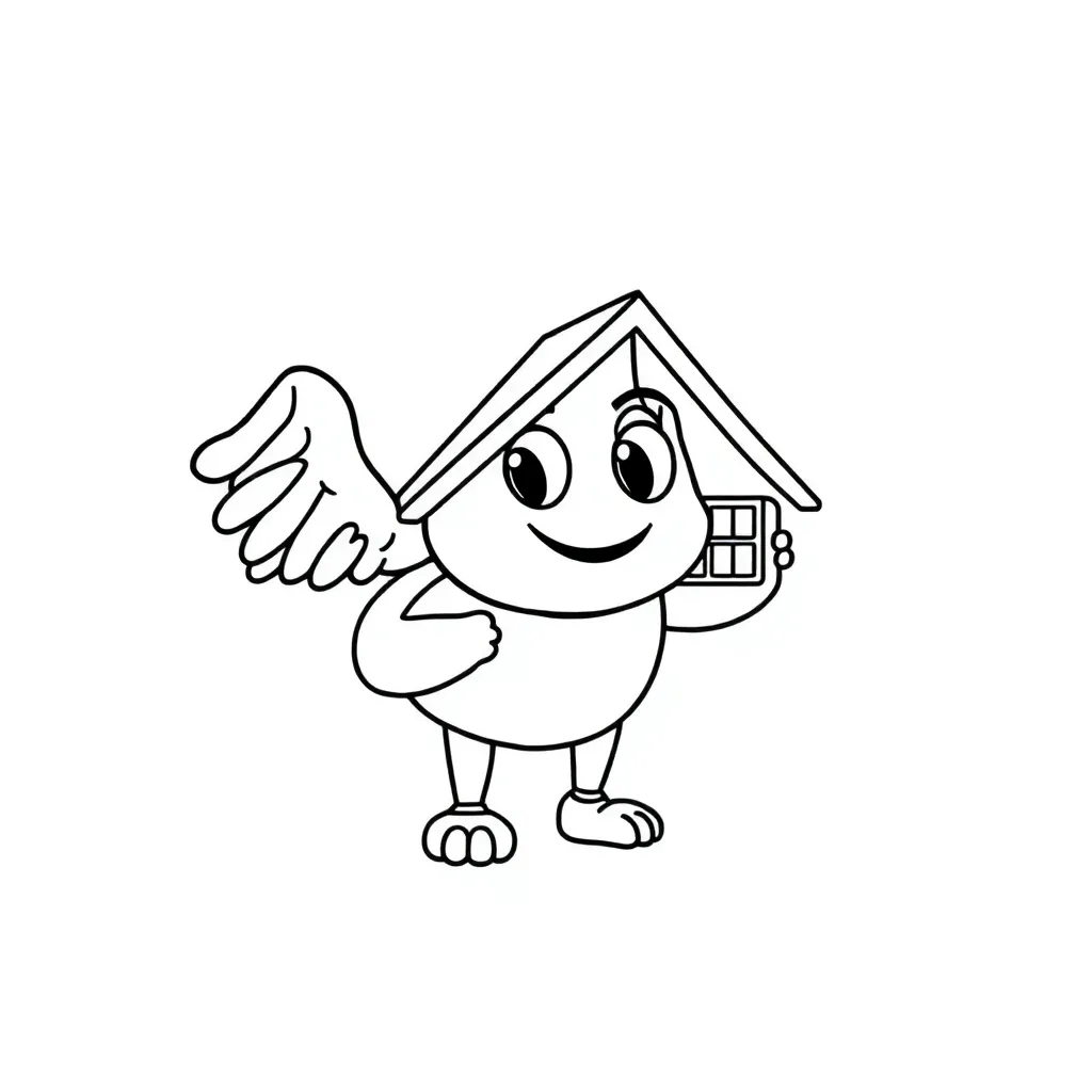 Plantilla para colorear para niños