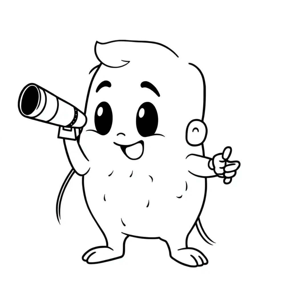 Plantilla para colorear para niños