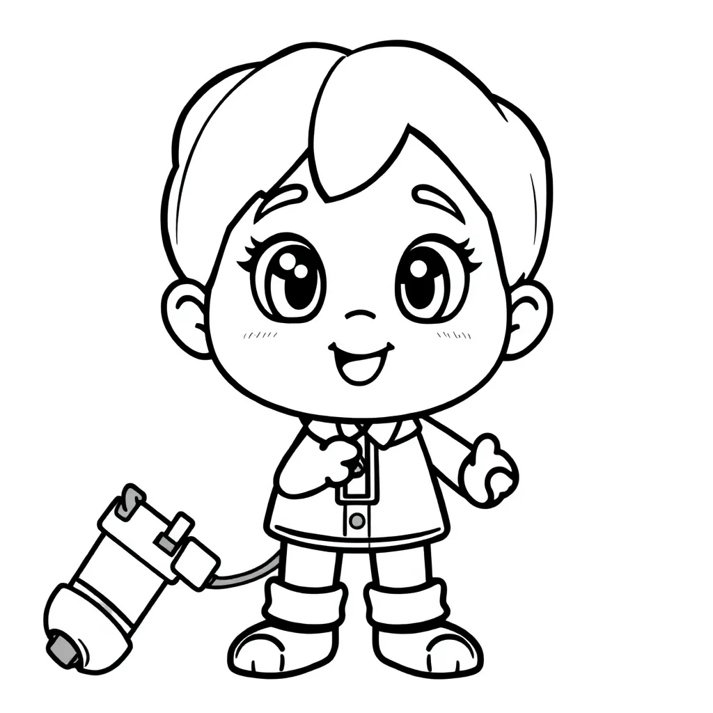 Plantilla para colorear para niños