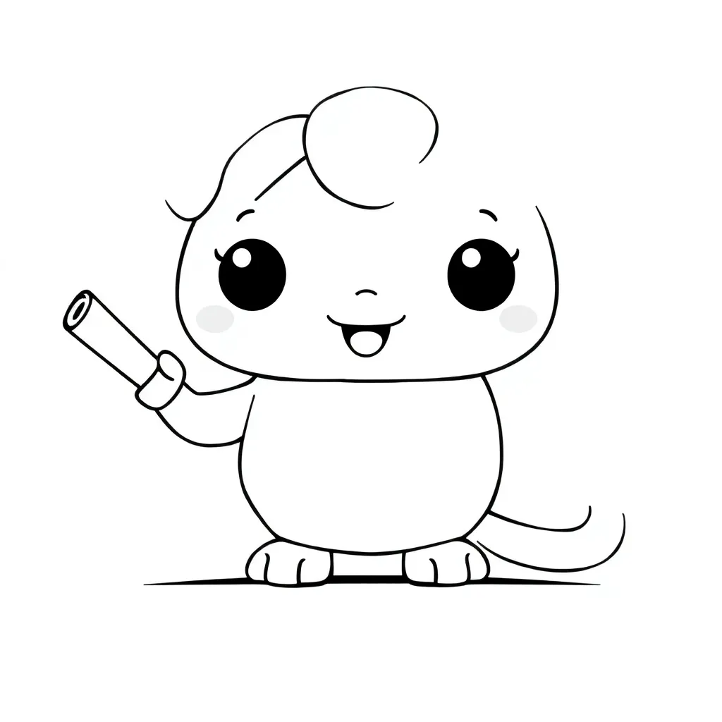 Plantilla para colorear para niños