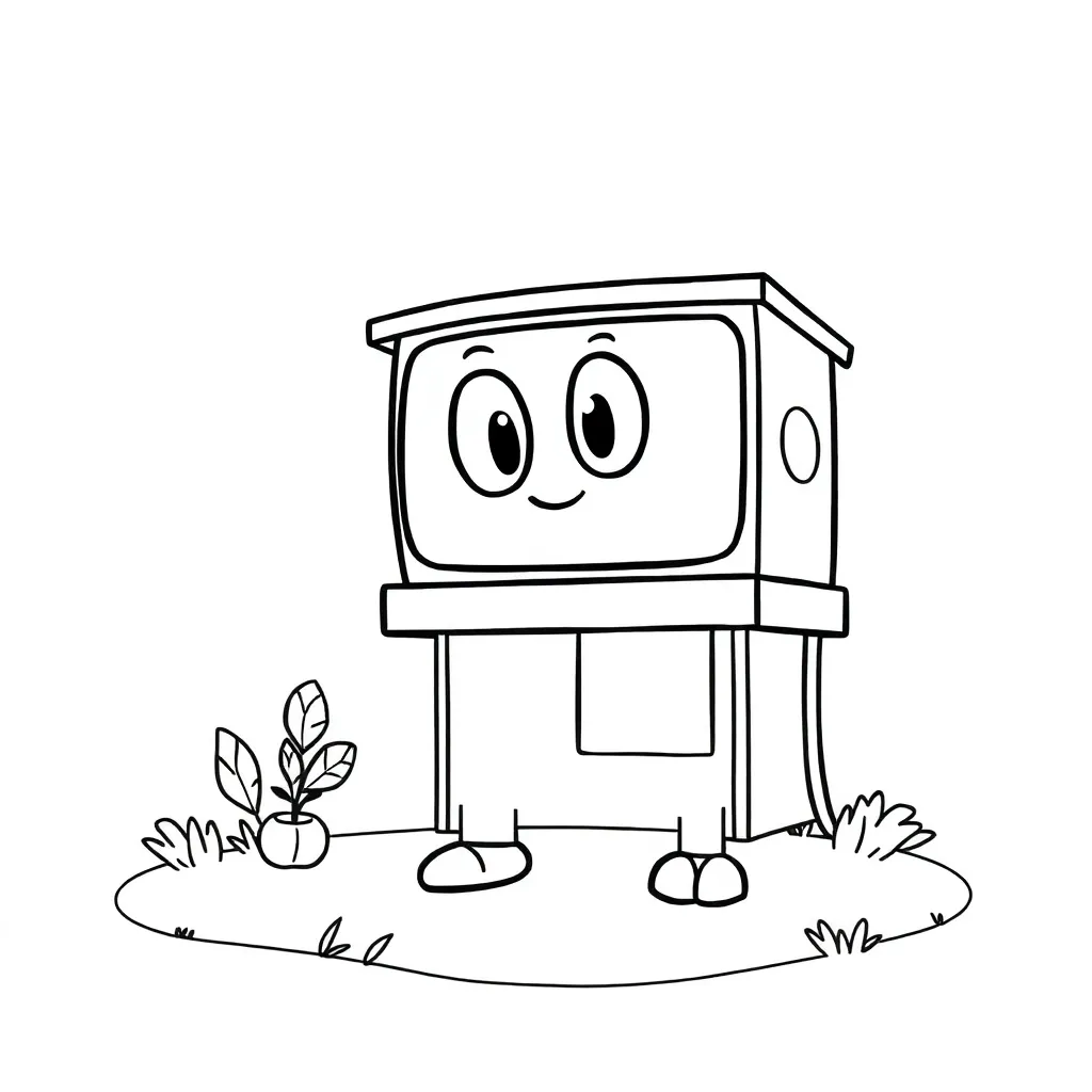 Plantilla para colorear para niños