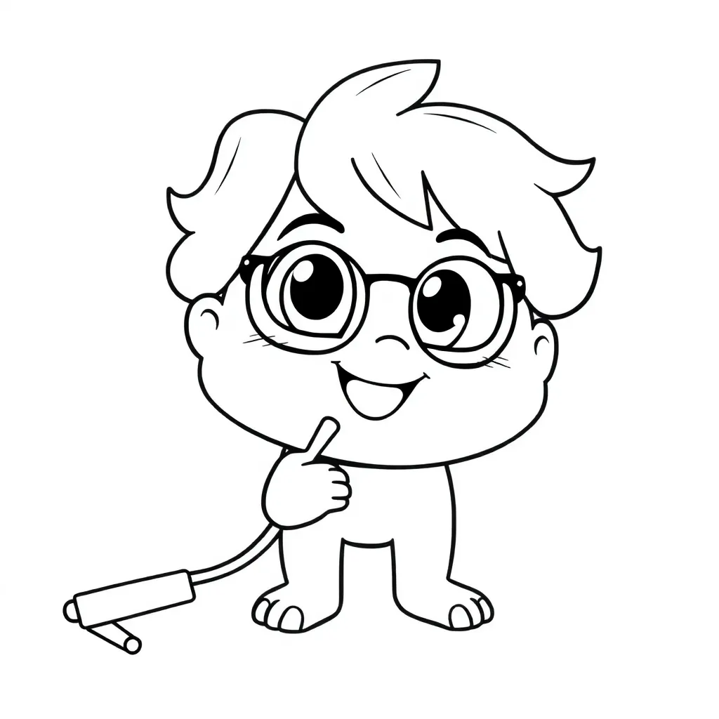 Plantilla para colorear para niños