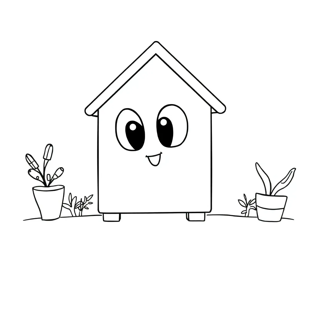 Plantilla para colorear para niños