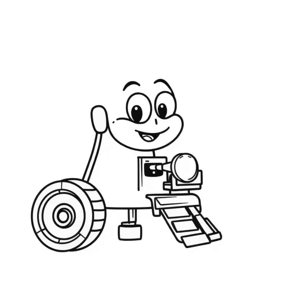 Plantilla para colorear para niños