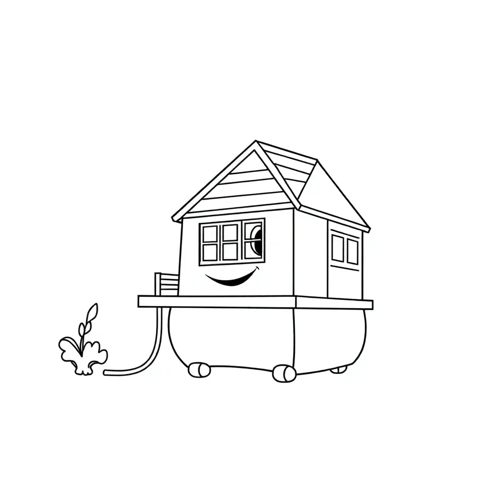 Plantilla para colorear para niños