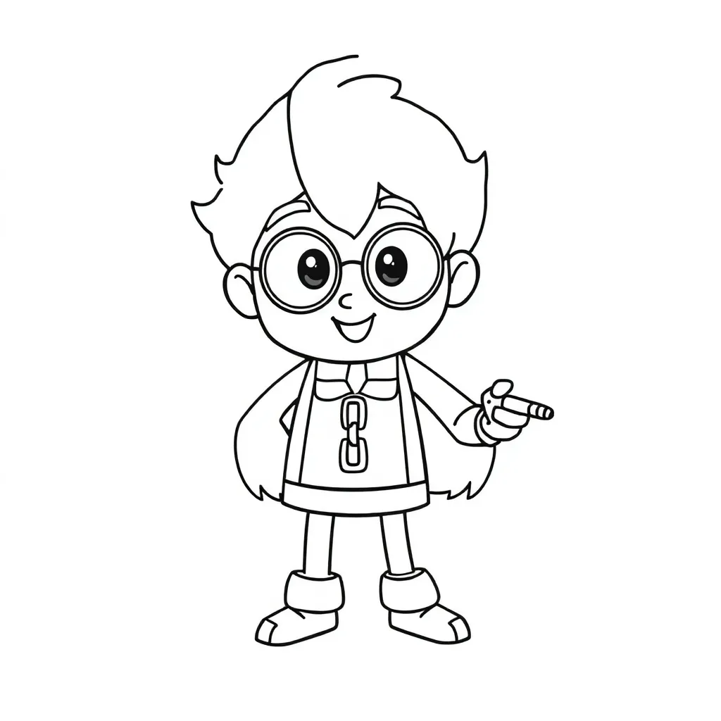 Plantilla para colorear para niños