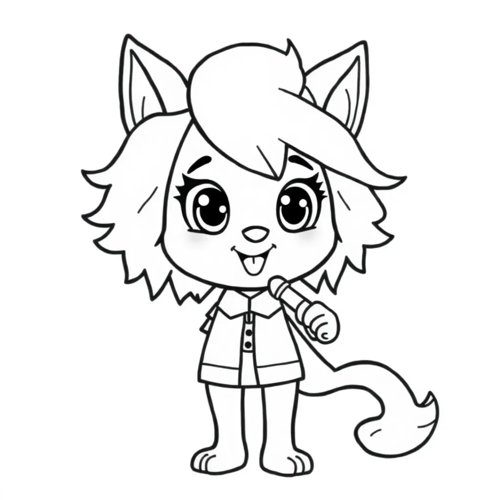 Plantilla para colorear para niños