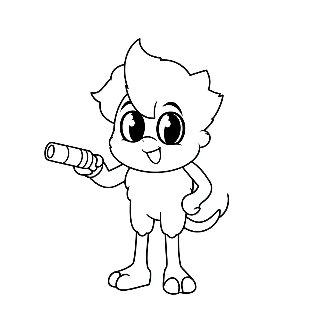 Plantilla para colorear para niños