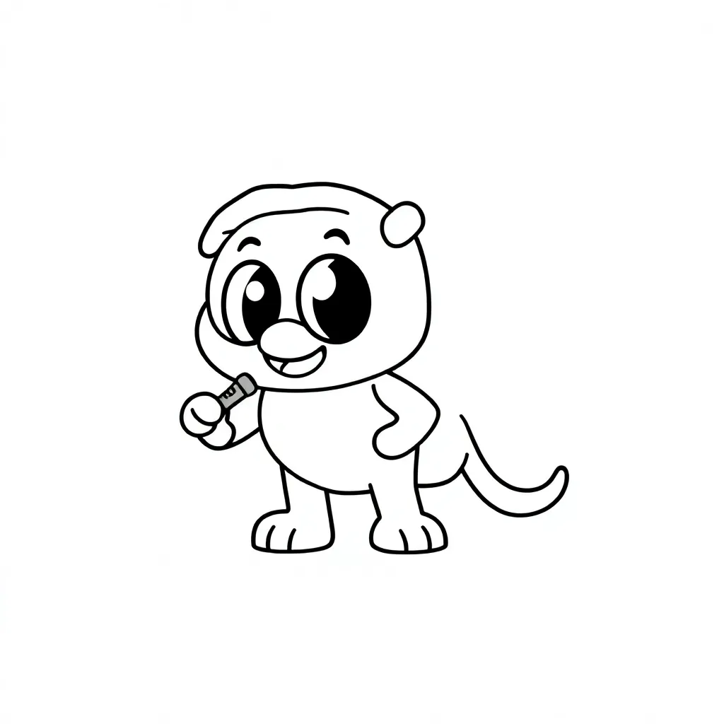 Plantilla para colorear para niños