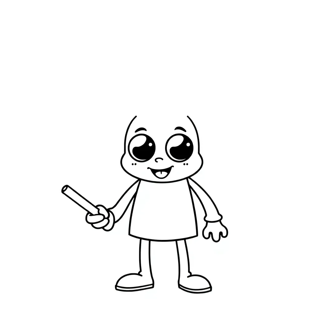 Plantilla para colorear para niños