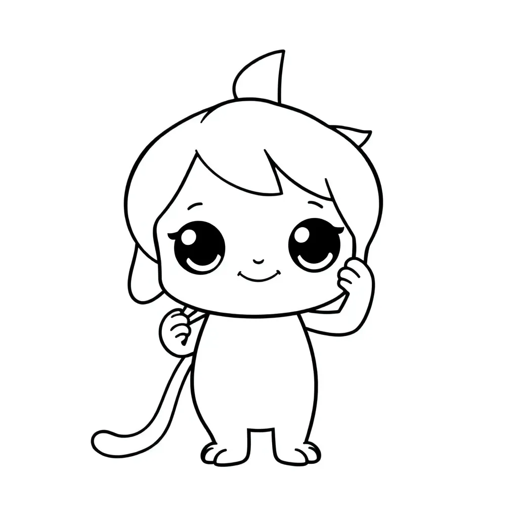 Plantilla para colorear para niños