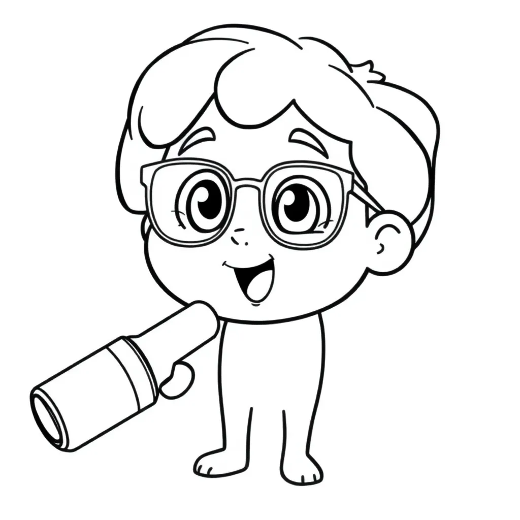 Feuille de coloriage pour enfants