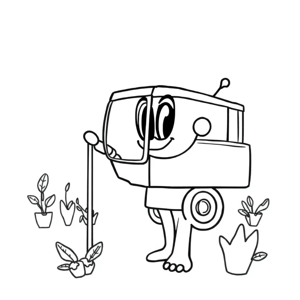 Feuille de coloriage pour enfants