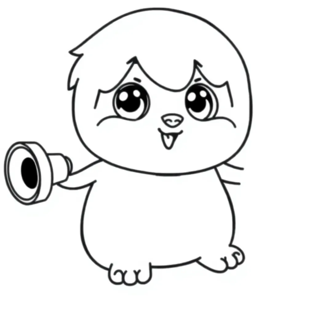 Feuille de coloriage pour enfants