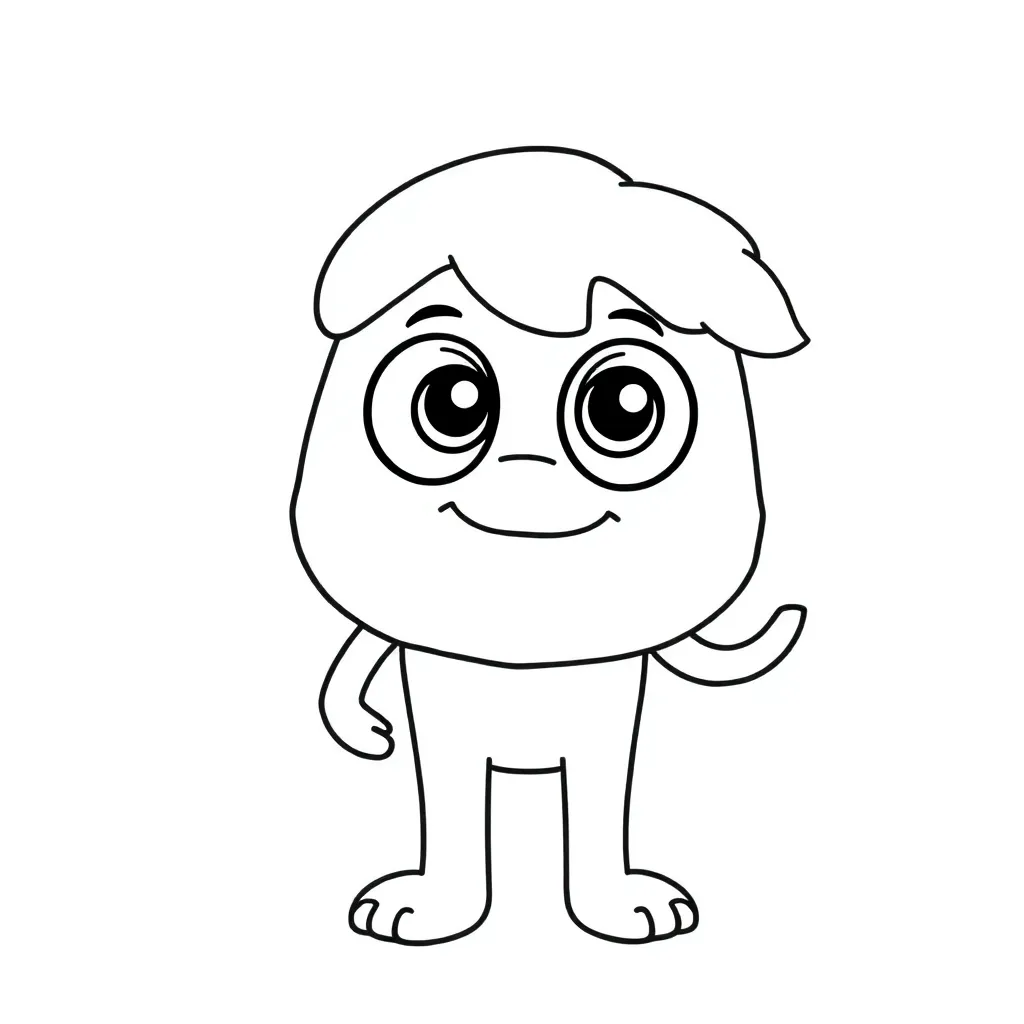 Feuille de coloriage pour enfants