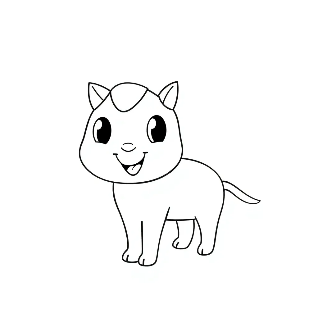 Feuille de coloriage pour enfants