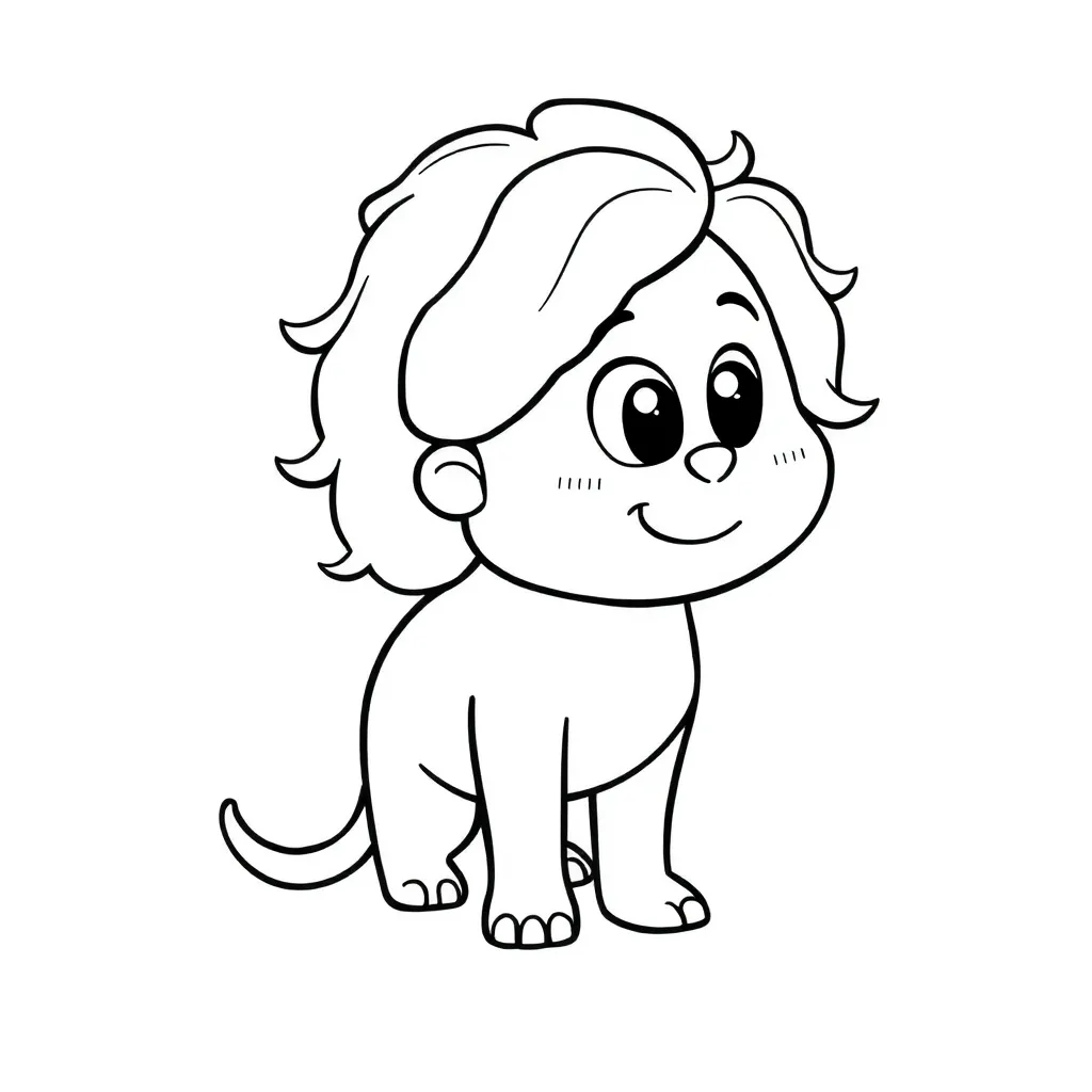 Feuille de coloriage pour enfants