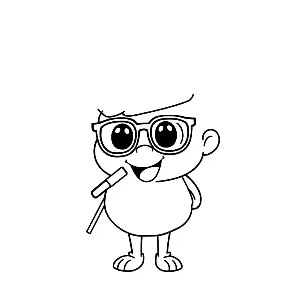 Feuille de coloriage pour enfants