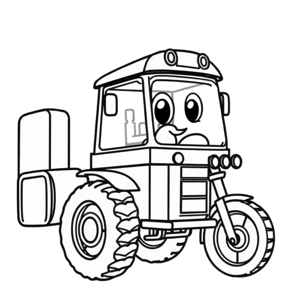 Feuille de coloriage pour enfants