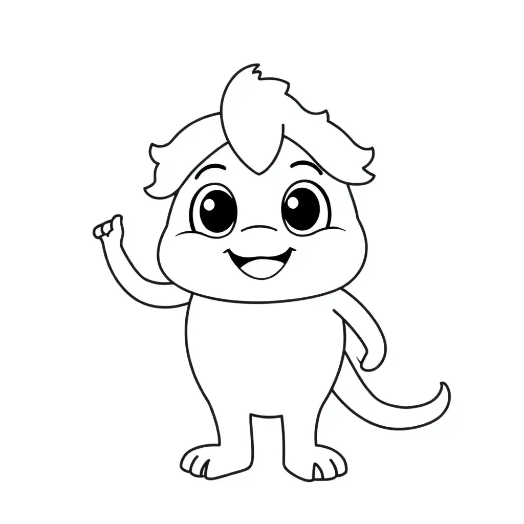 Feuille de coloriage pour enfants