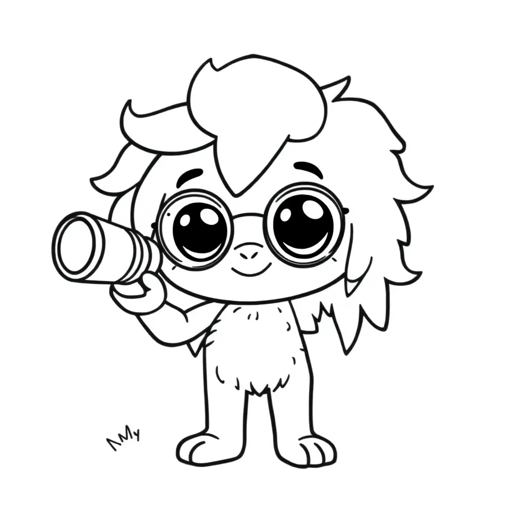 Feuille de coloriage pour enfants