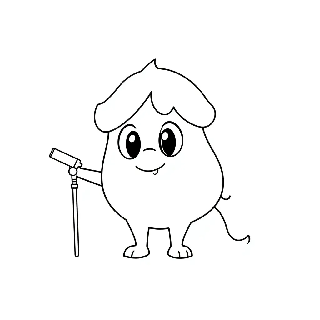 Feuille de coloriage pour enfants