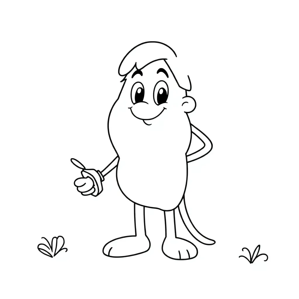 Feuille de coloriage pour enfants