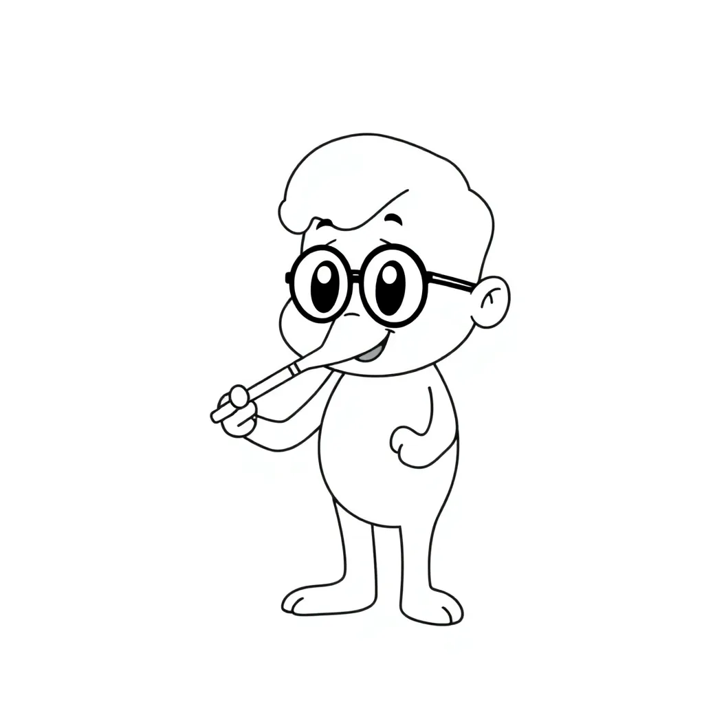 Feuille de coloriage pour enfants