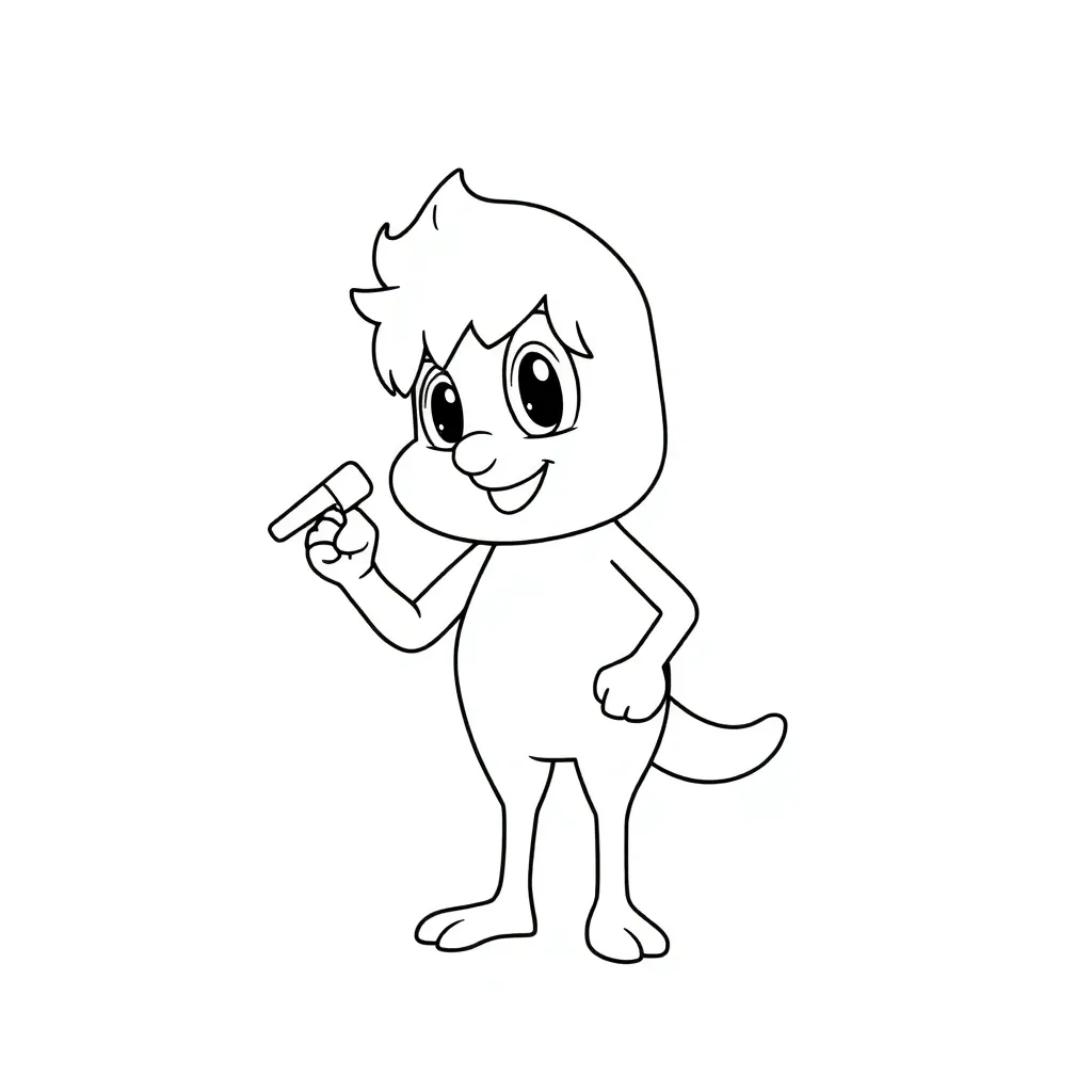 Feuille de coloriage pour enfants