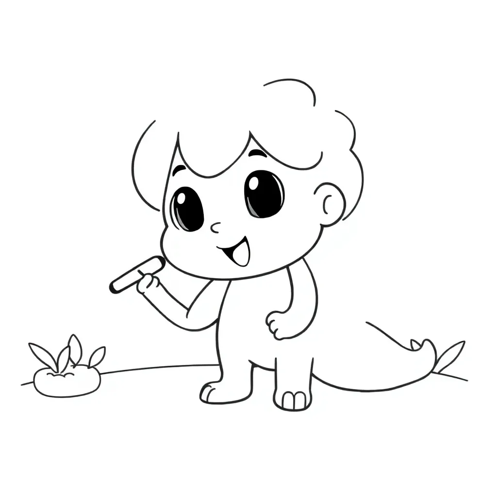 Feuille de coloriage pour enfants