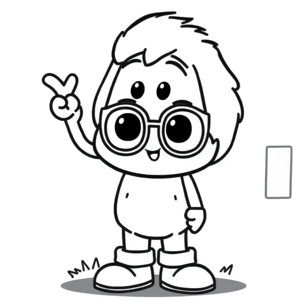 Feuille de coloriage pour enfants