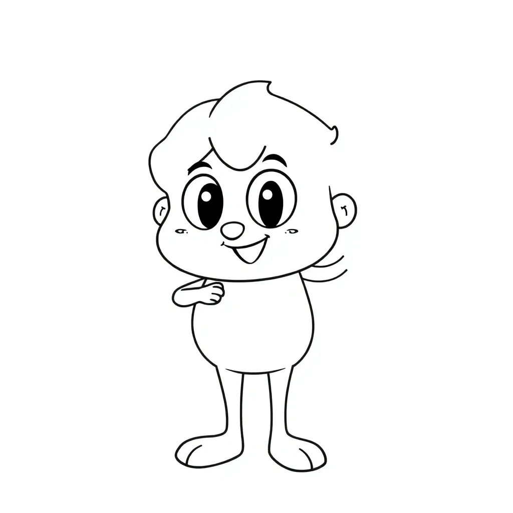 Feuille de coloriage pour enfants