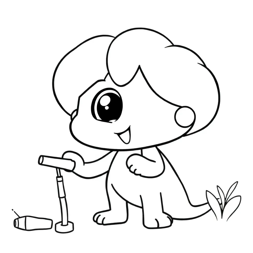 Feuille de coloriage pour enfants