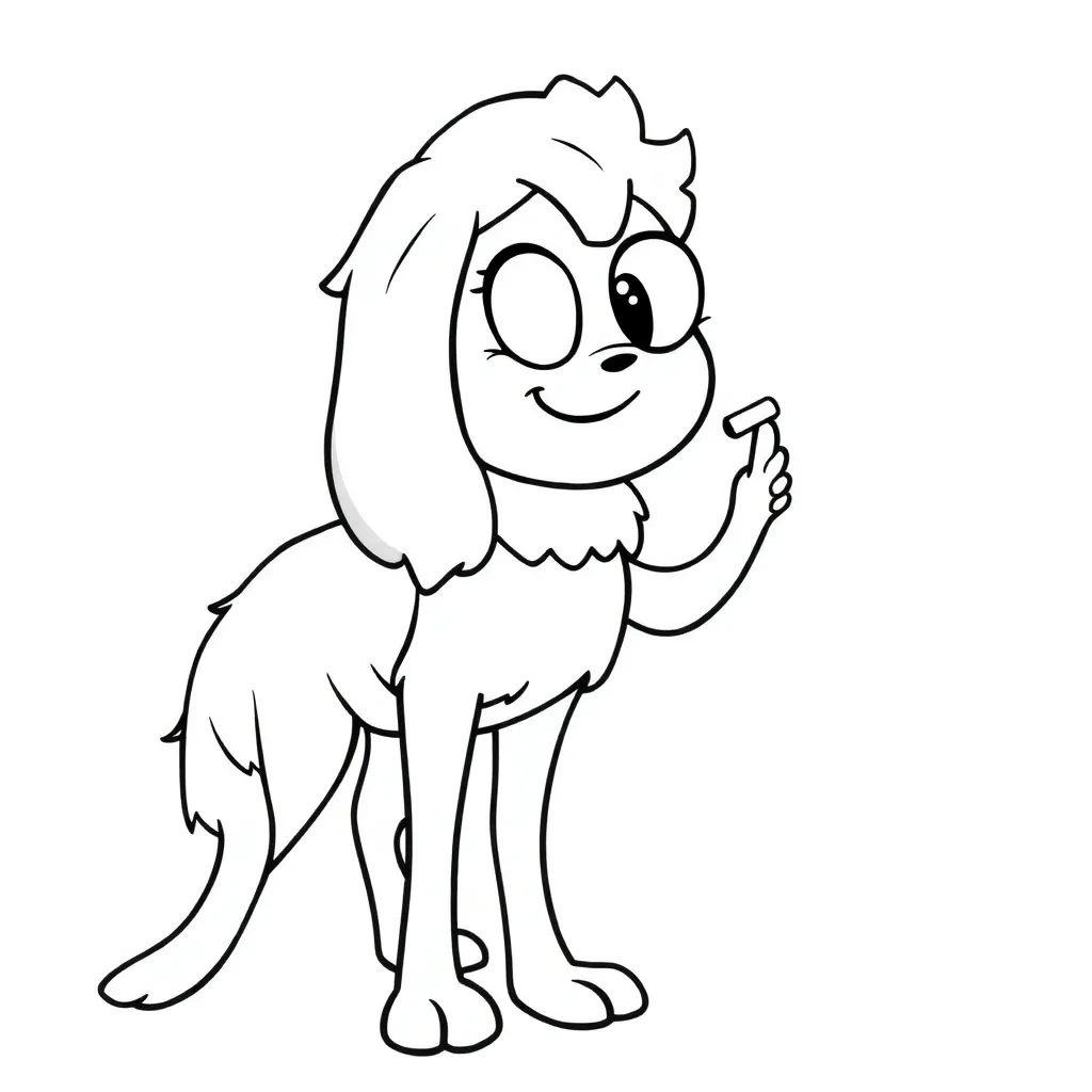 Feuille de coloriage pour enfants