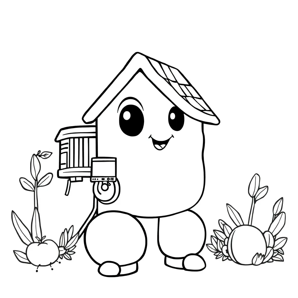 Feuille de coloriage pour enfants