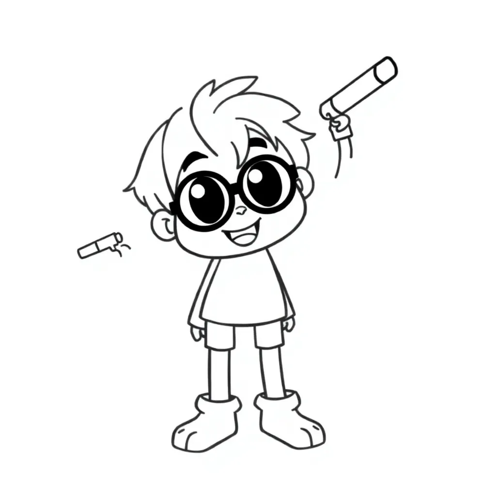 Feuille de coloriage pour enfants