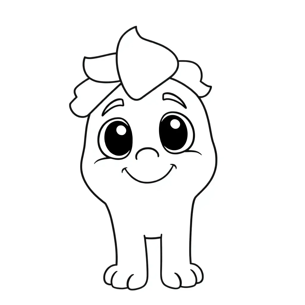 Feuille de coloriage pour enfants