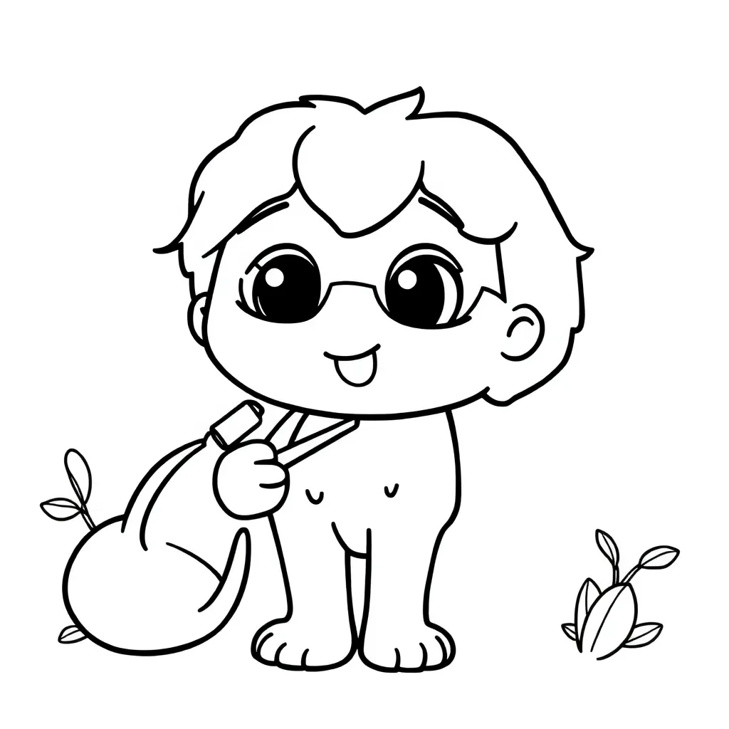 Feuille de coloriage pour enfants