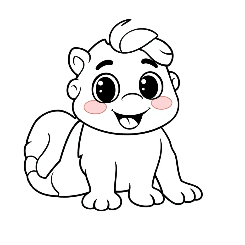 Feuille de coloriage pour enfants