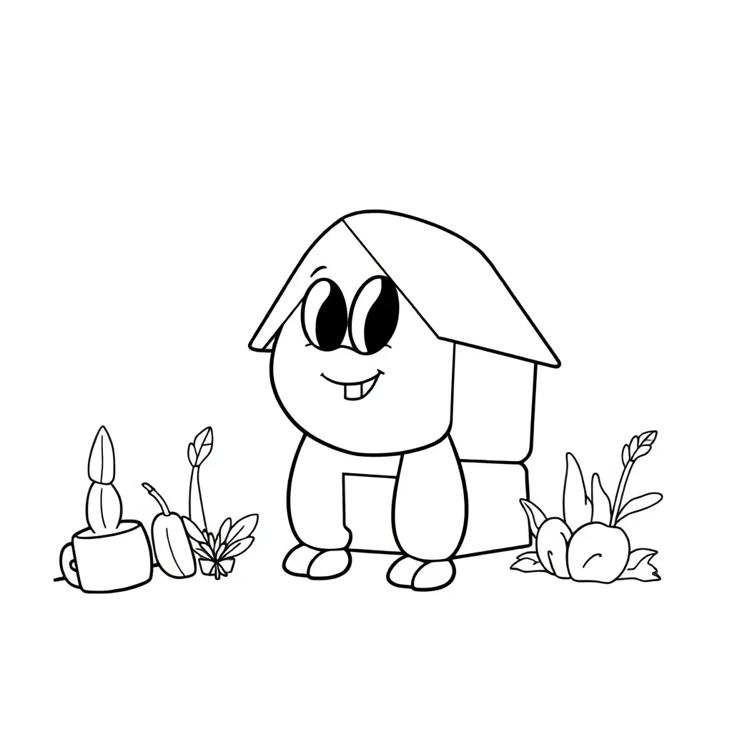 Feuille de coloriage pour enfants