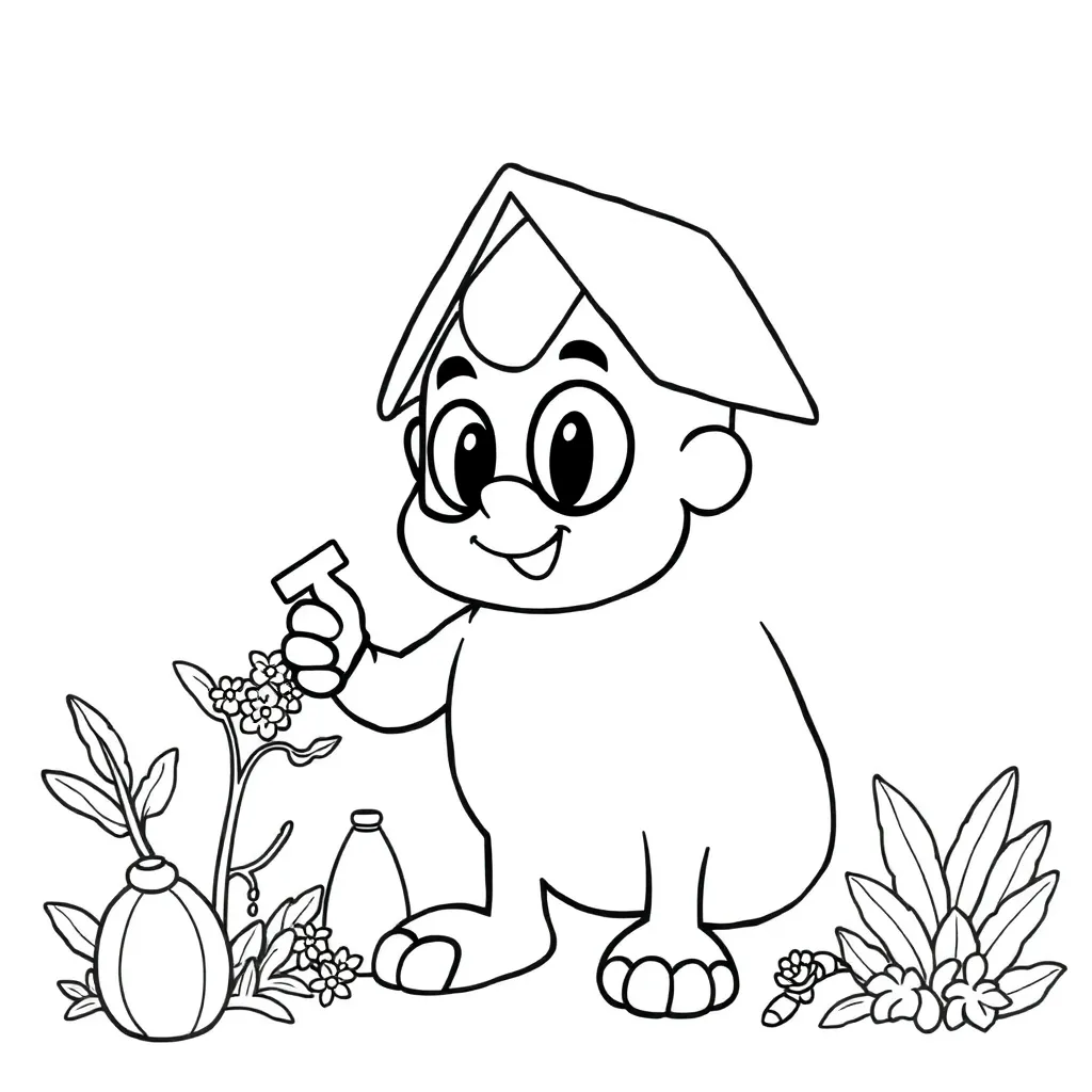 Feuille de coloriage pour enfants