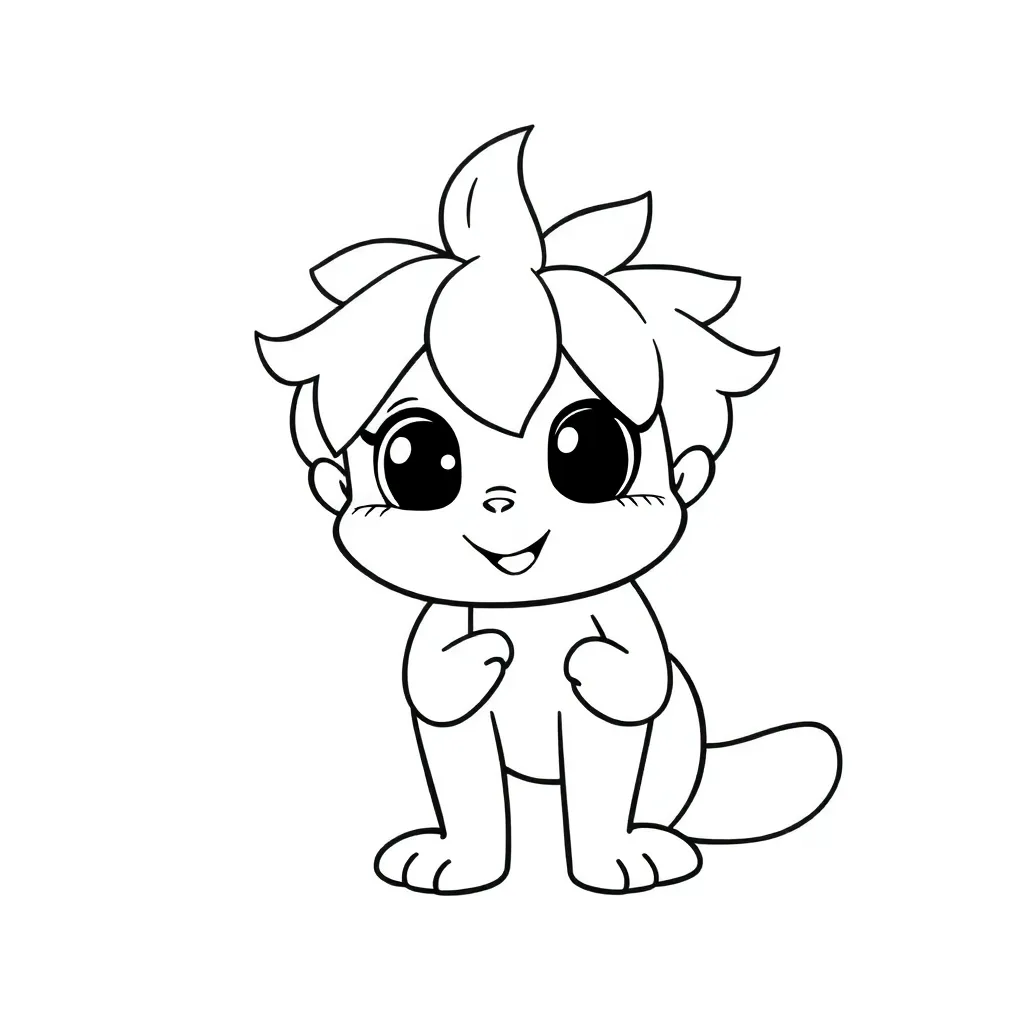 Feuille de coloriage pour enfants