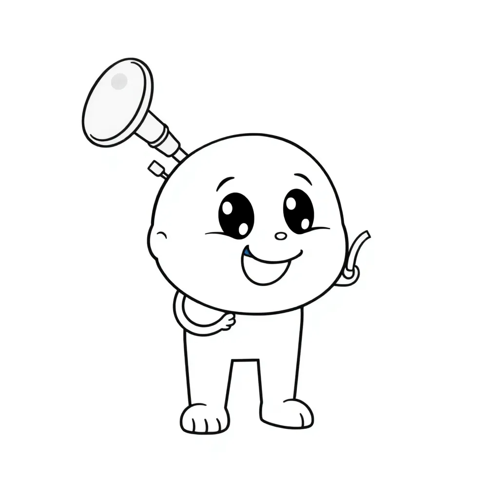 Feuille de coloriage pour enfants