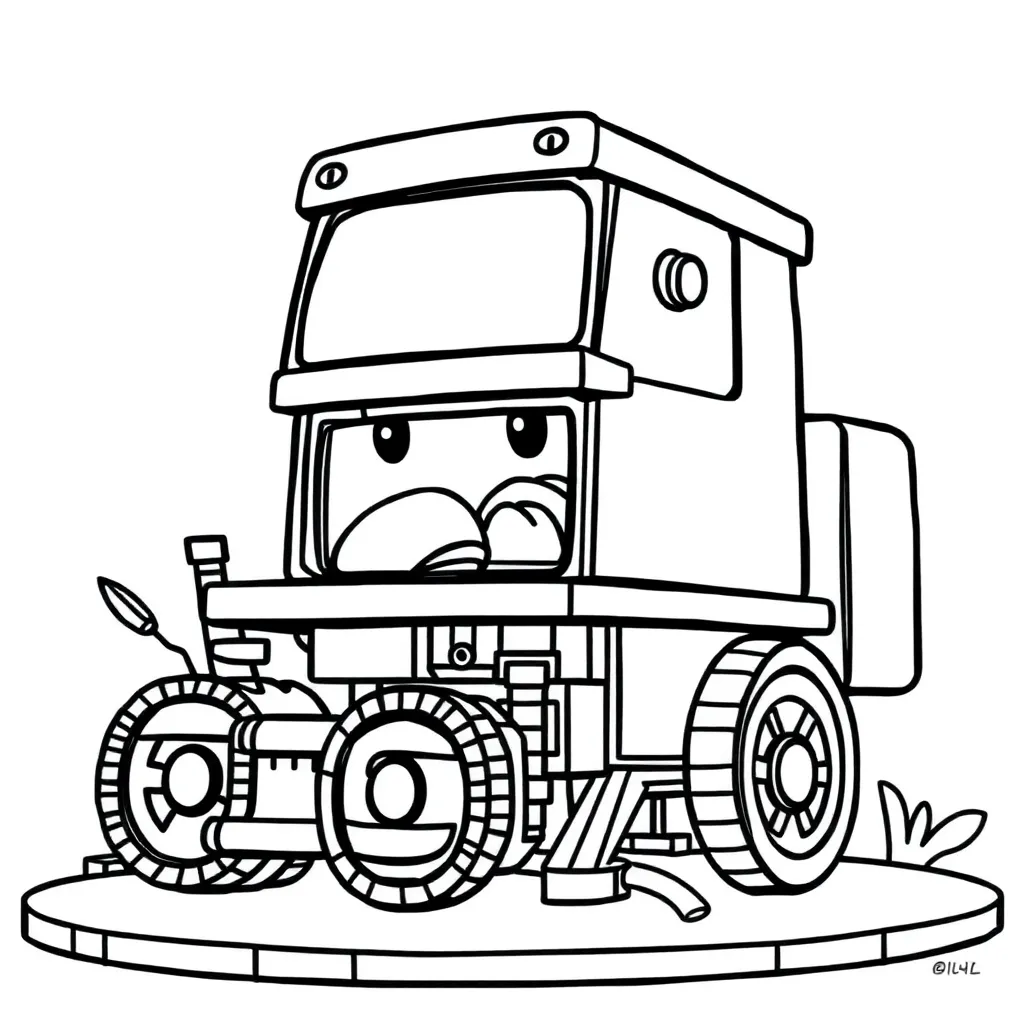 Feuille de coloriage pour enfants