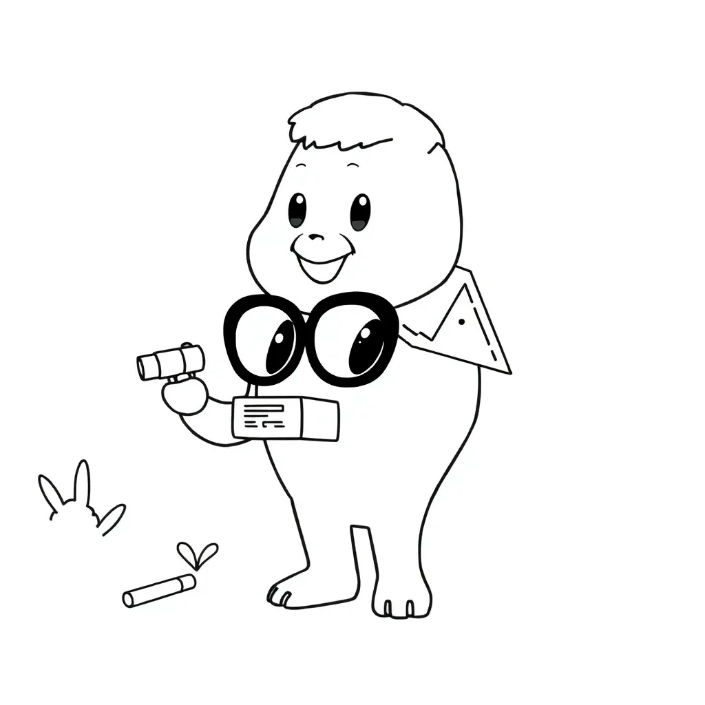 Feuille de coloriage pour enfants