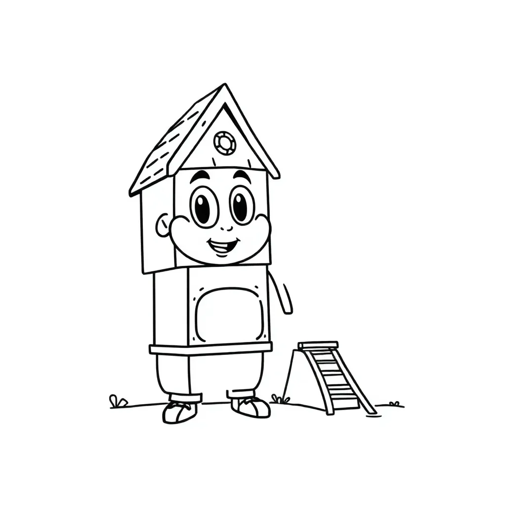 Feuille de coloriage pour enfants