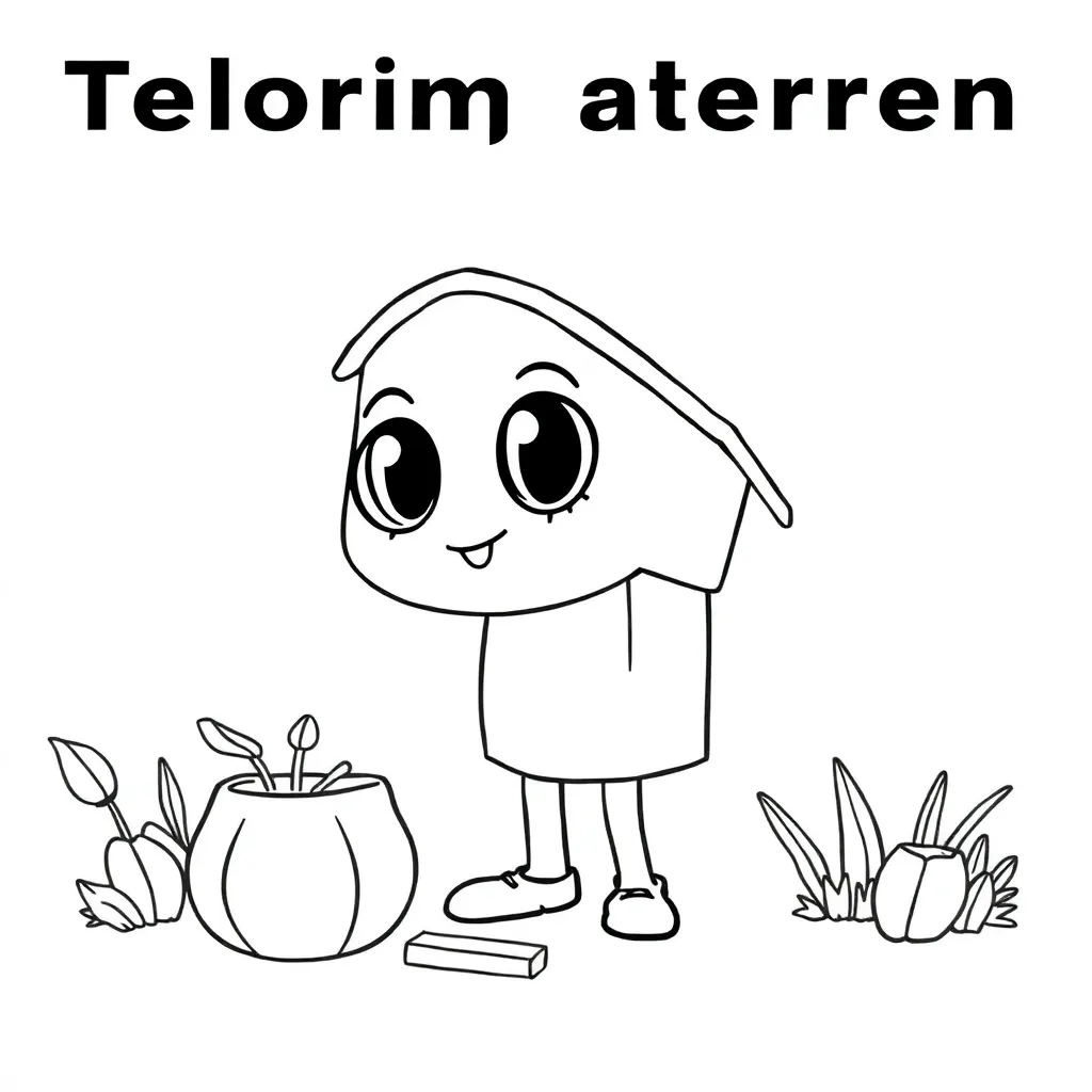 Feuille de coloriage pour enfants