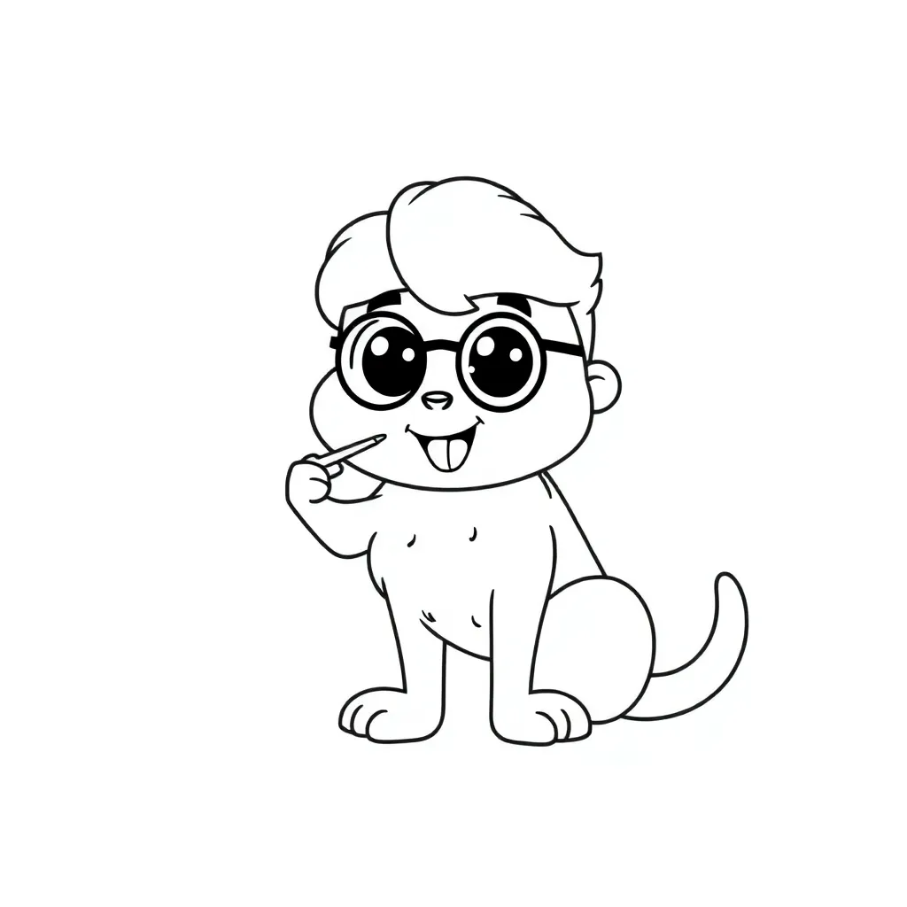 Feuille de coloriage pour enfants