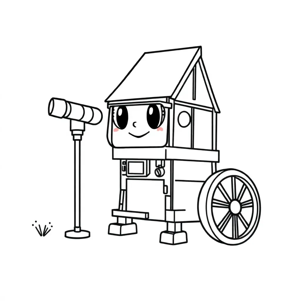 Feuille de coloriage pour enfants