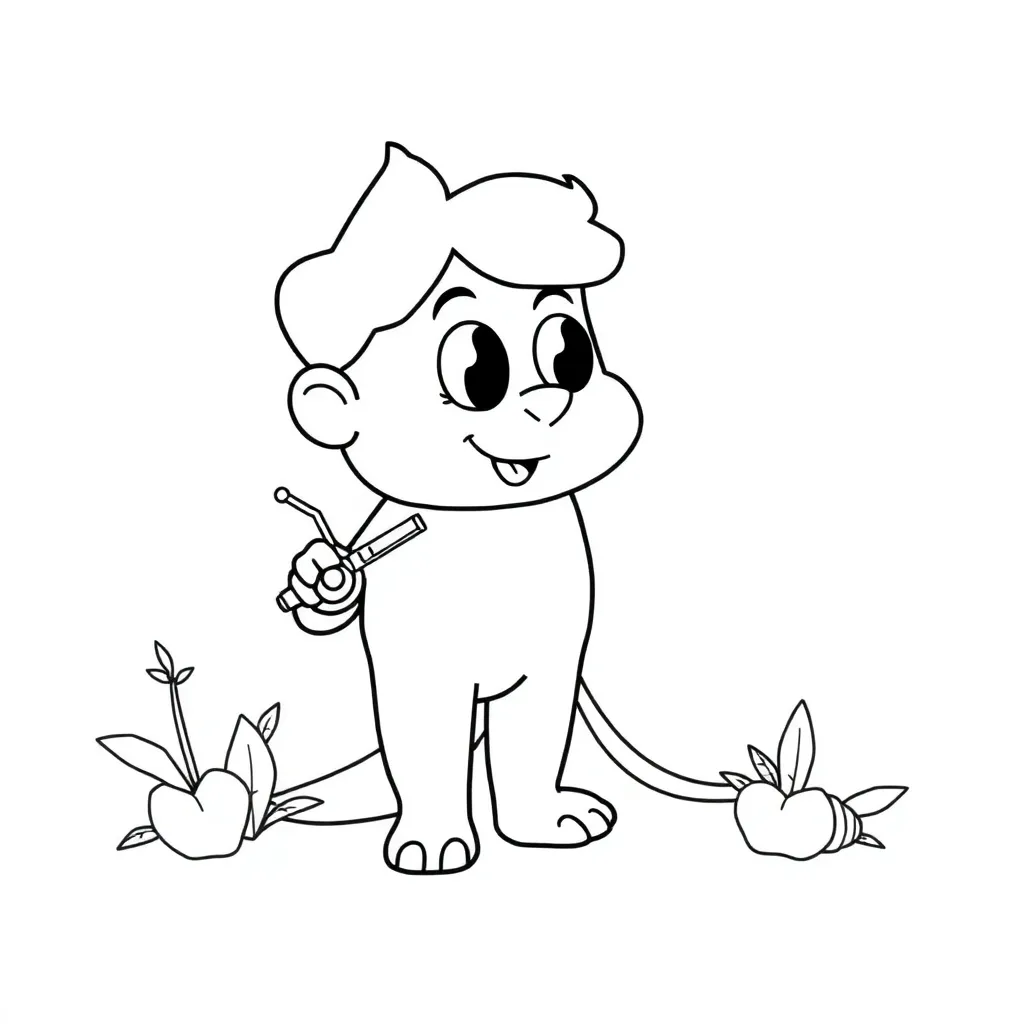 Feuille de coloriage pour enfants